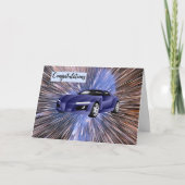 新しい車おめでとうカードスポーツモデル カード (正面)