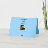 新しい車、カードのおめでとう カード (裏面)