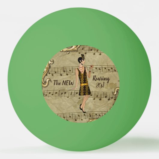 新しい轟音20s! 卓球ボール (正面)