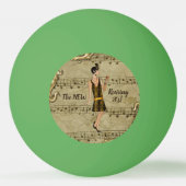 新しい轟音20s! 卓球ボール (裏面)