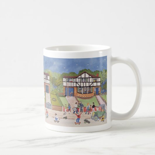 新しい近隣 コーヒーマグカップ (右)