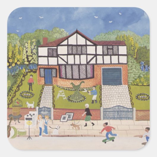 新しい近隣 スクエアシール (正面)