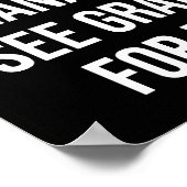 新しい退職した管理下に ポスター (角)