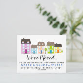 新しい通りカラフルハウスの住所 案内ポストカード (スタンド正面)