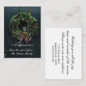 新しい違う住所 エンクロージャーカード (正面/裏面)