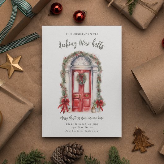 新しい門出のお知らせとホリデーカード シーズンカード