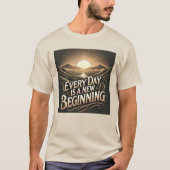 新しい開始Tシャツ Tシャツ (正面)