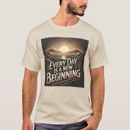 新しい開始Tシャツ Tシャツ