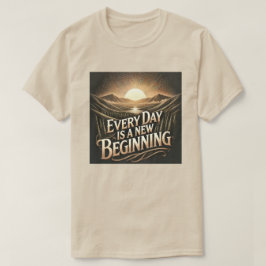 新しい開始Tシャツ Tシャツ