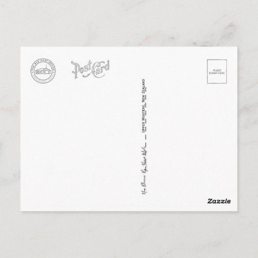 新しい開花 ポストカード (裏面)