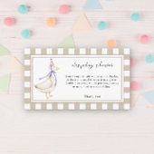 新しい間抜けガチョウ – ディスプレイシャワーカード エンクロージャーカード