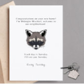 新しい隣人に会う – おもしろい Greeting Card シーズンカード