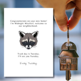 新しい隣人に会う – おもしろい Greeting Card シーズンカード