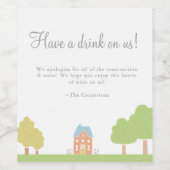 新しい隣人 |ワインラベルの混乱をお詫び ワインラベル (シングルラベル)