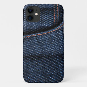 新しい青いジーンズのポケット iPhone 11 ケース
