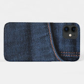 新しい青いジーンズのポケット Case-Mate iPhoneケース (裏面(横))
