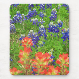 新しい青および赤 マウスパッド