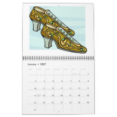 新しい靴カレンダー2020 カレンダー (1月 2027)