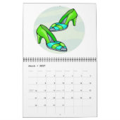 新しい靴カレンダー2020 カレンダー (3月 2027)