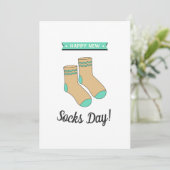 新しい靴下の日おめでとう!ウィムシーソックス父の日 (スタンド正面)