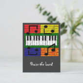 新しい音楽 ポストカード (スタンド正面)