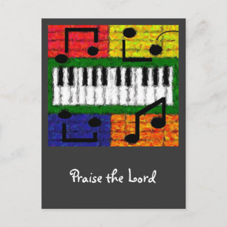 新しい音楽 ポストカード