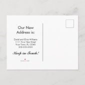 新しい飼い猫が動く 案内ポストカード (裏面)