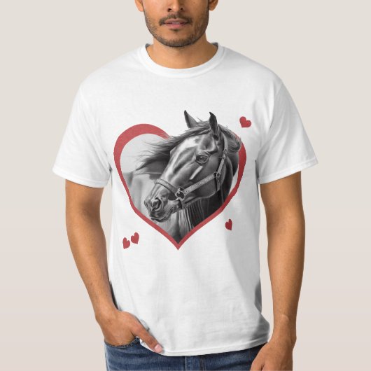 新しい馬が好き2 Tシャツ (正面)