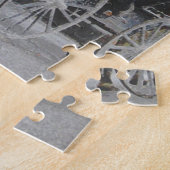 新しい馬を楽しい方法で家に帰る ジグソーパズル (側面)