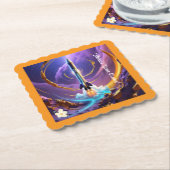 "新しい高さに達する" ペーパーコースター (アングル)