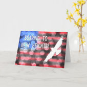 新しい高さへの上昇 カード (黄色い花)