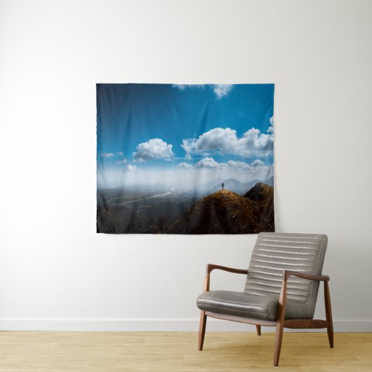 新しい高さを探索する タペストリー (インサイチュ(横))