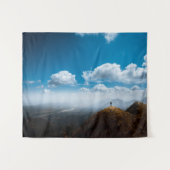 新しい高さを探索する タペストリー (正面(横))