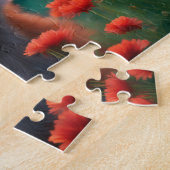 新しい魅力的キツネパズル8x10 ジグソーパズル (側面)