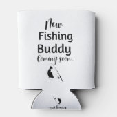 新しい魚釣り来仲間の間に 缶クーラー (裏面)