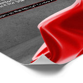 新しい黒が使われる ポスター (角)