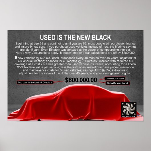 新しい黒が使われる ポスター (正面)