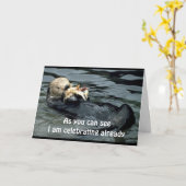 新しい10代の若者は***13**** OTTERスタイル カード (黄色い花)