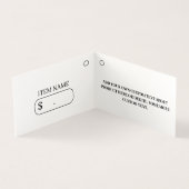 新しい2倍ホワイトウェア価格ロゴのつるラベル (内部)