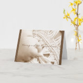 新しい2番目のベビー カード (黄色い花)