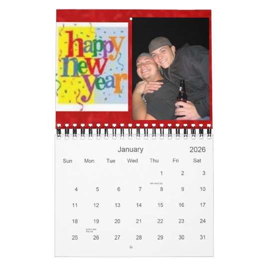 新しい2007年 カレンダー (1月 2026)