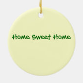 新しい2016グリーン・ベイウィスコンシンのクリスマスのオーナメント セラミックオーナメント (裏面)