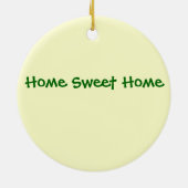 新しい2016年のクリーブランドオハイオ州のメリークリスマスのオーナメント セラミックオーナメント (裏面)