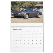 新しい2016年のDe Tomaso Calendar カレンダー (2月 2027)