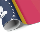 新しい2020ミシシッピ州旗のパターン ラッピングペーパー (ロールコーナー)