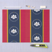 新しい2020ミシシッピ州旗のパターン 薄葉紙 (クラフト)