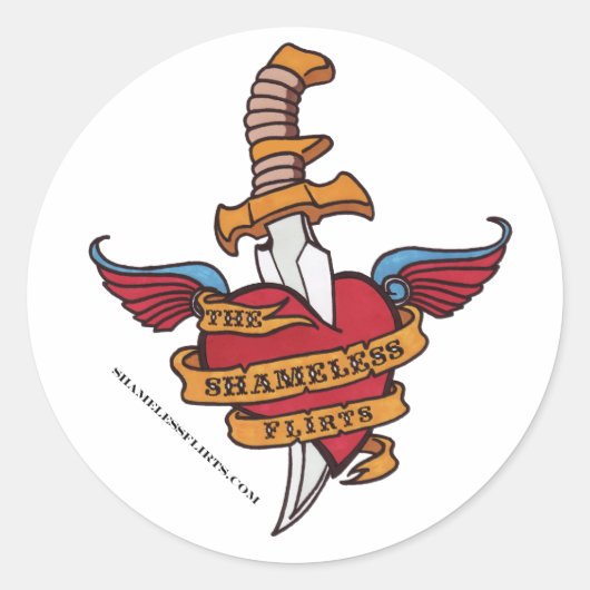 新しい3" TSFステッカー ラウンドシール (正面)