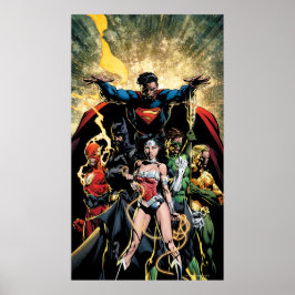 新しい52カバー#1フィンチバリアント ポスター