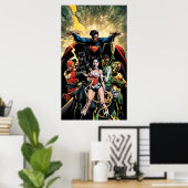 新しい52カバー#1フィンチバリアント ポスター (ホームオフィス)