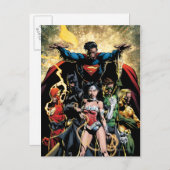 新しい52カバー#1フィンチバリアント ポストカード (正面/裏面)